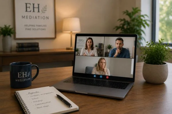 child access mediation Amersham online meeting.